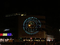 11. pokaz laserowy Centrum Wileńska