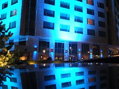 12. Hotel Hyatt oświetlenie architektoniczne